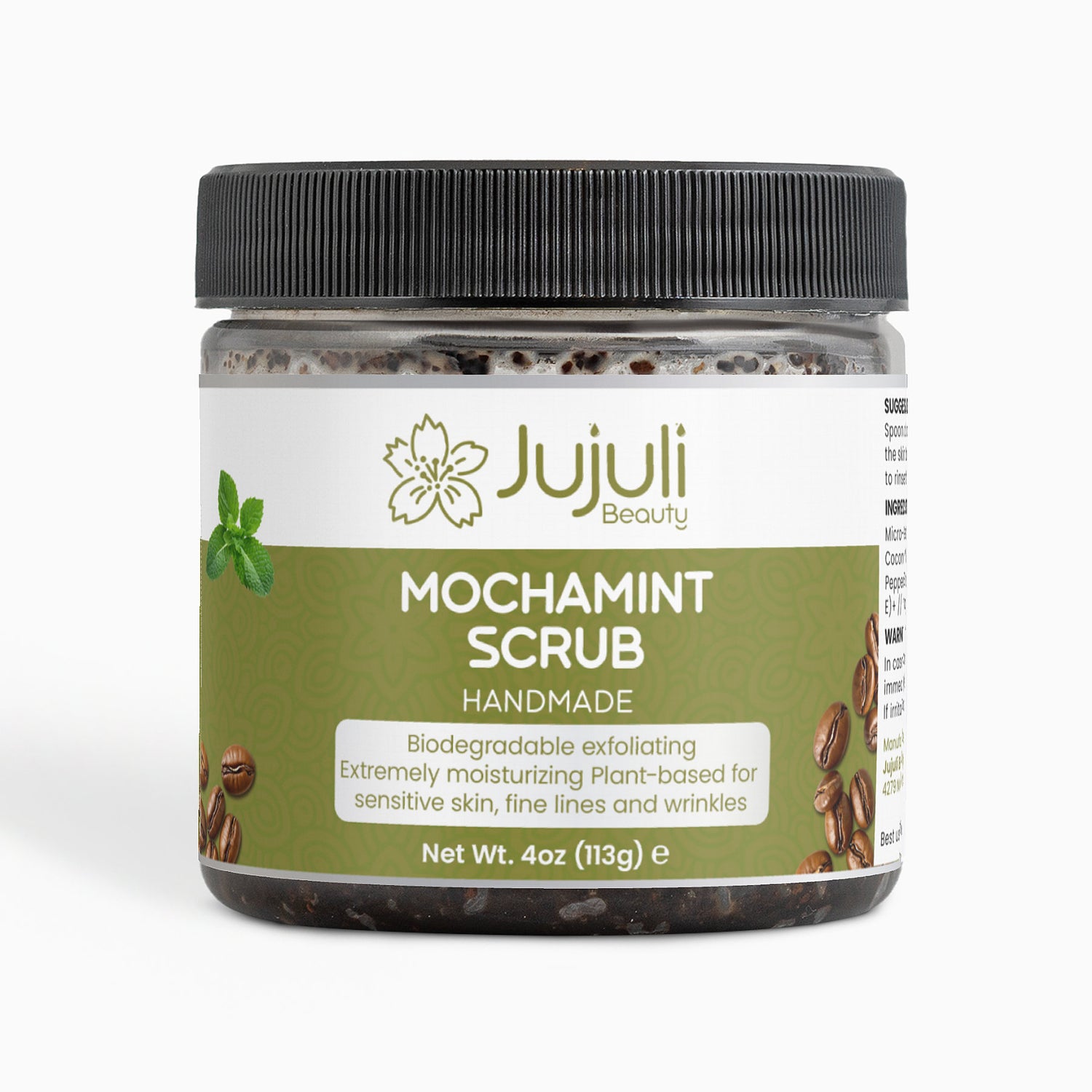 Peppermint Coffee Scrub