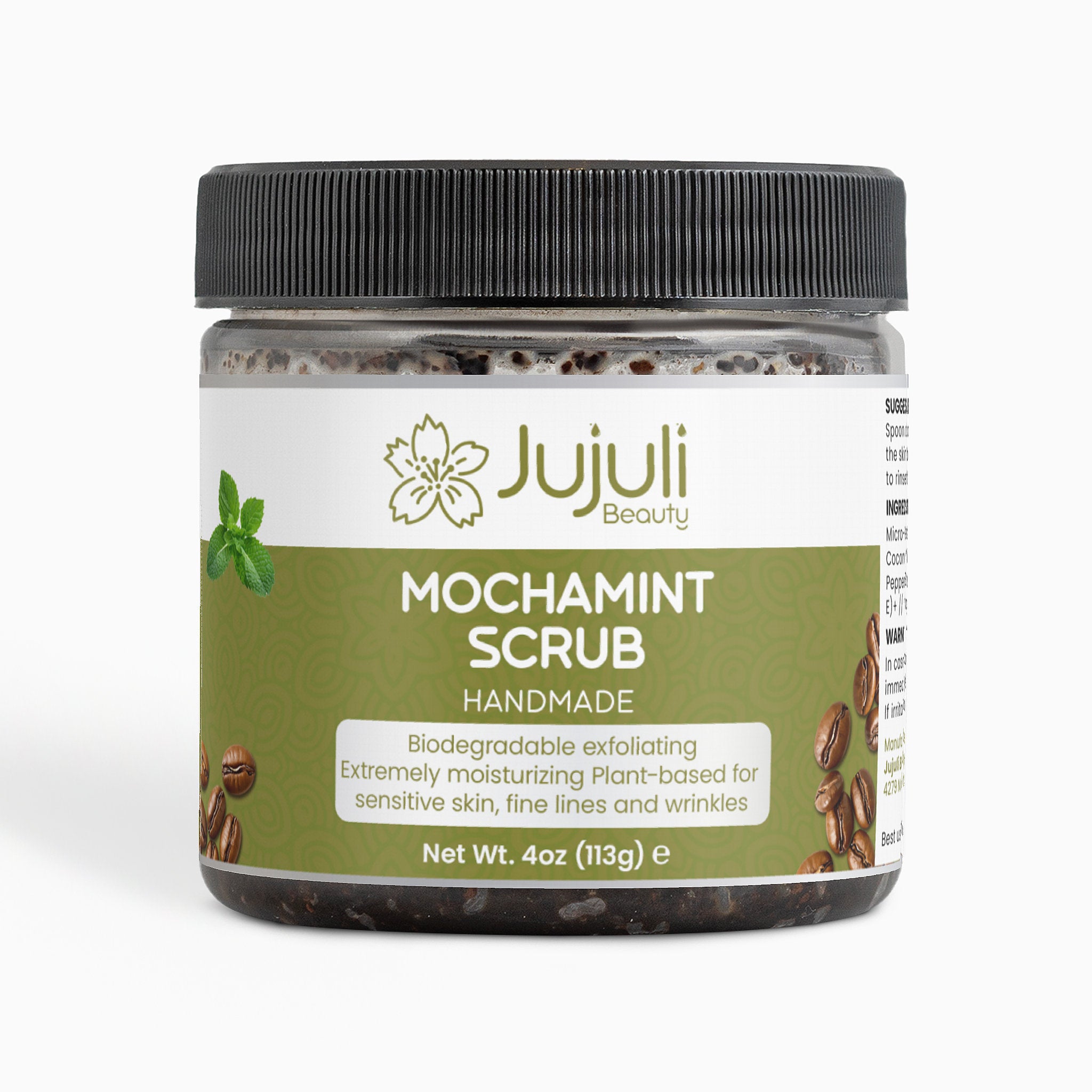 Peppermint Coffee Scrub